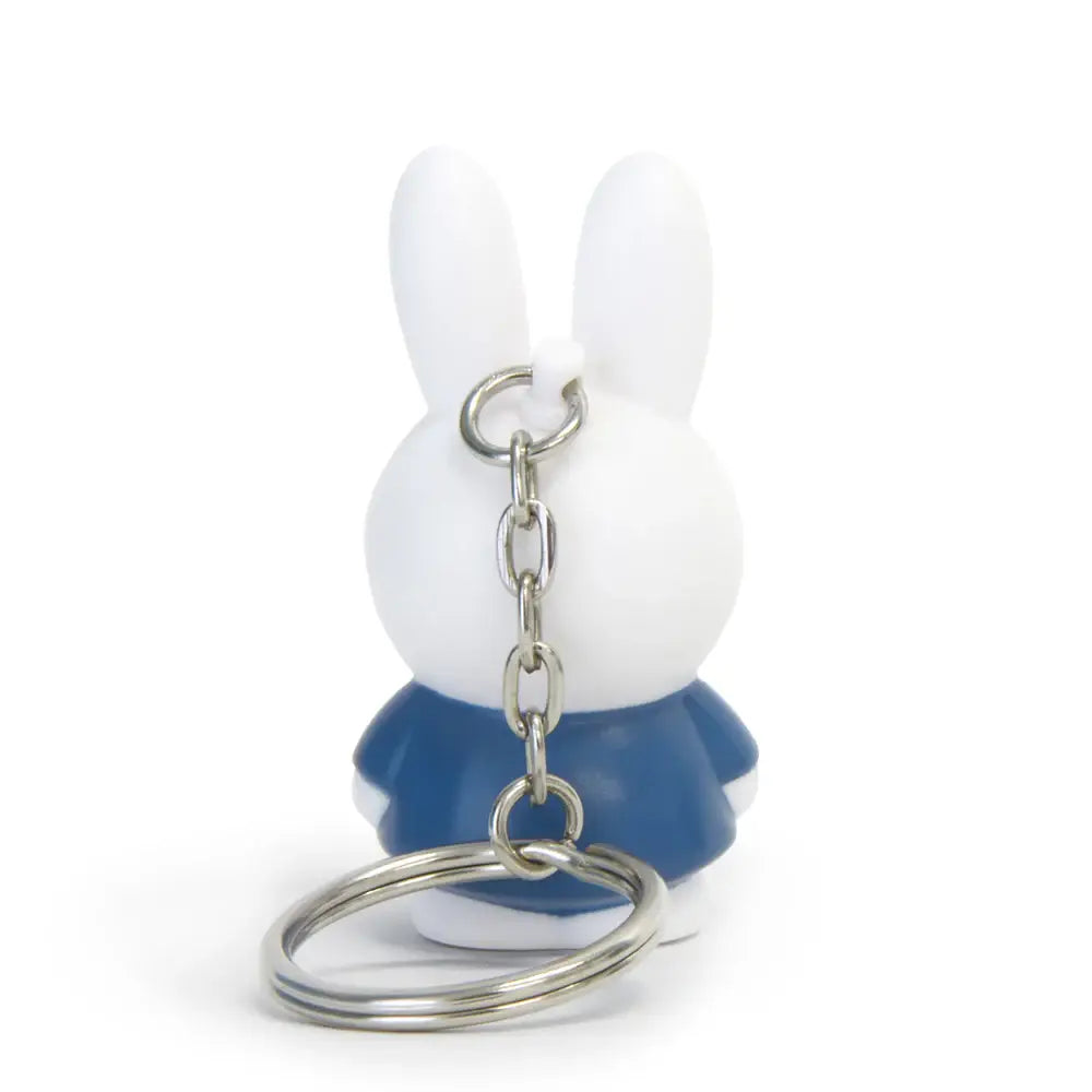 Miffy Classic Keyring - Blue - 6cm
