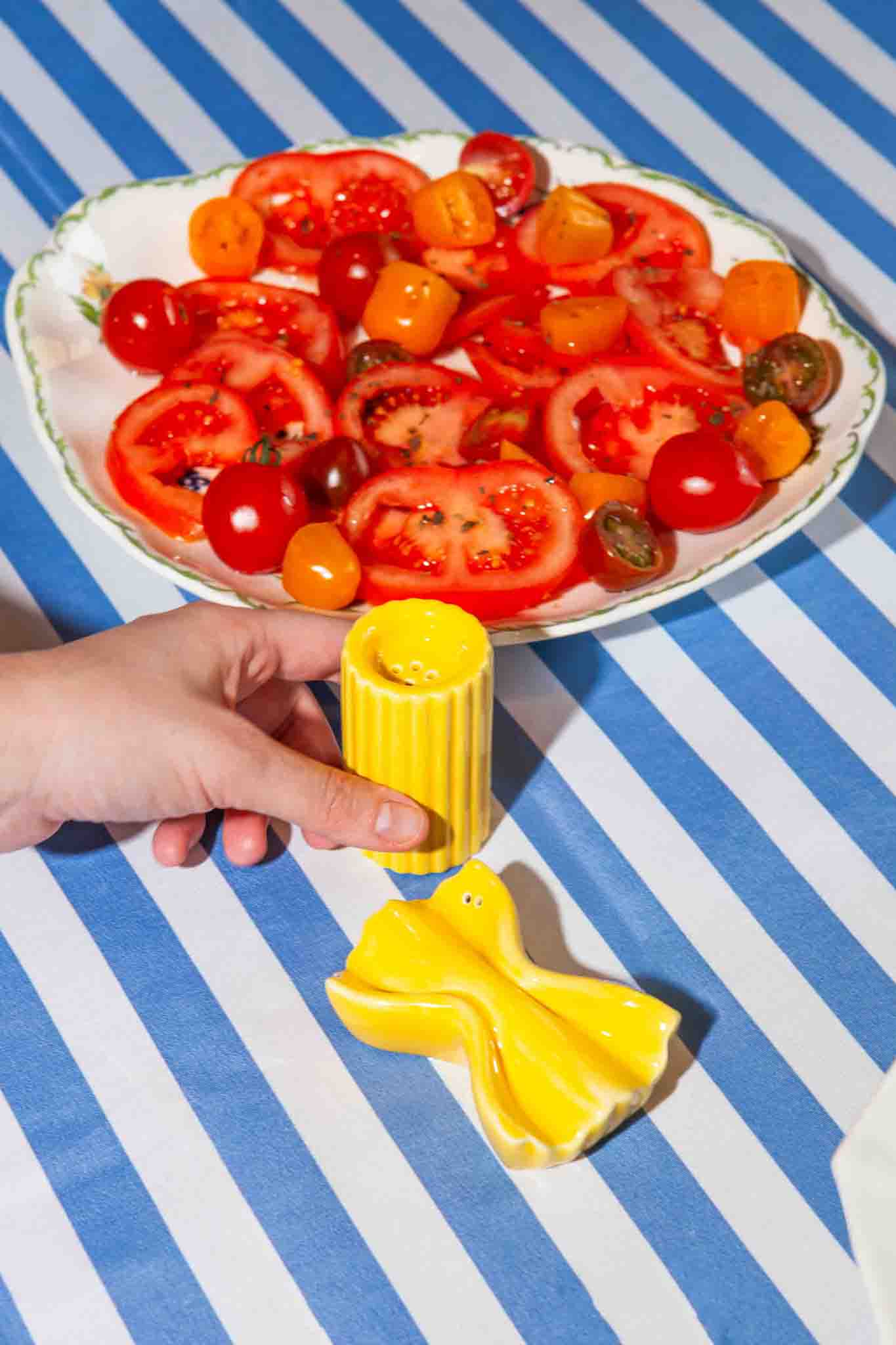 Pasta Salt and Pepper Shakers