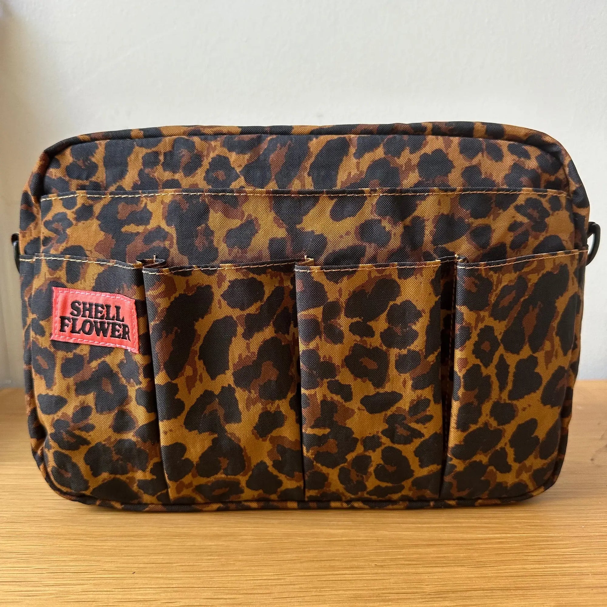 Leopard print journal pouch by Shellflower