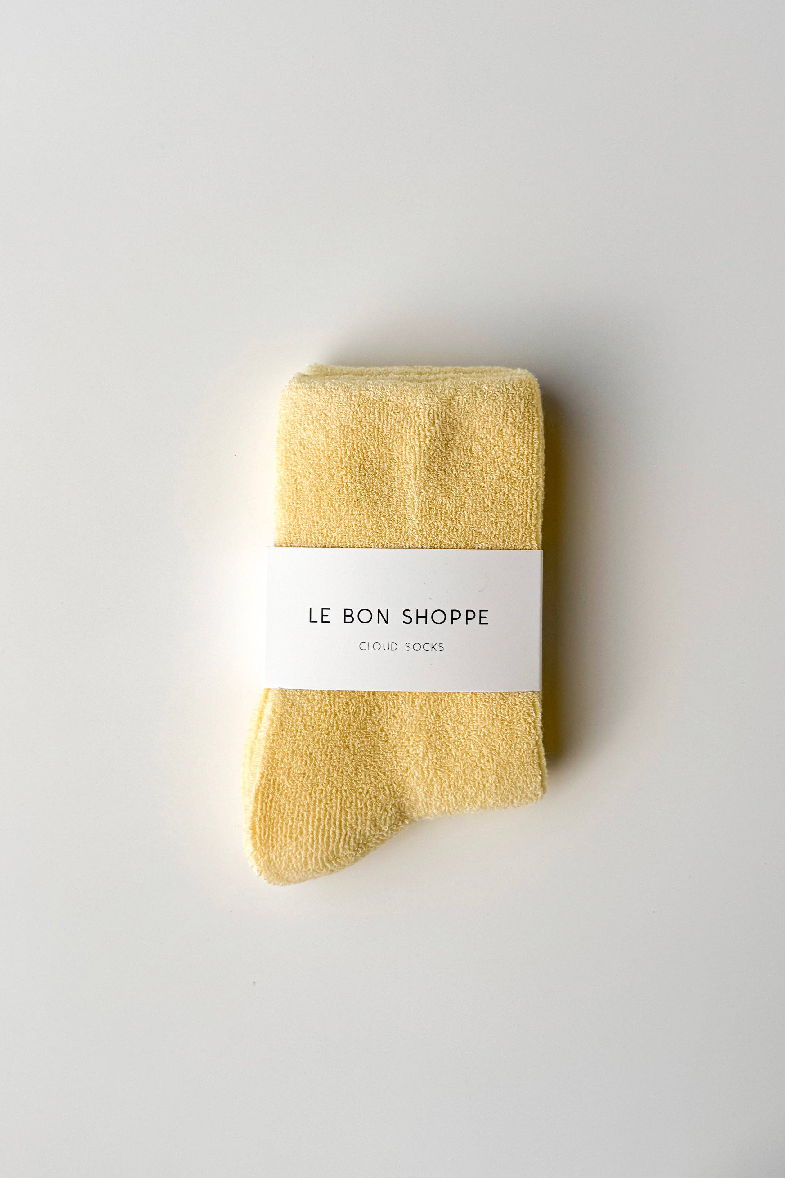 Le Bon Shoppe Cloud Socks - Lemon Water