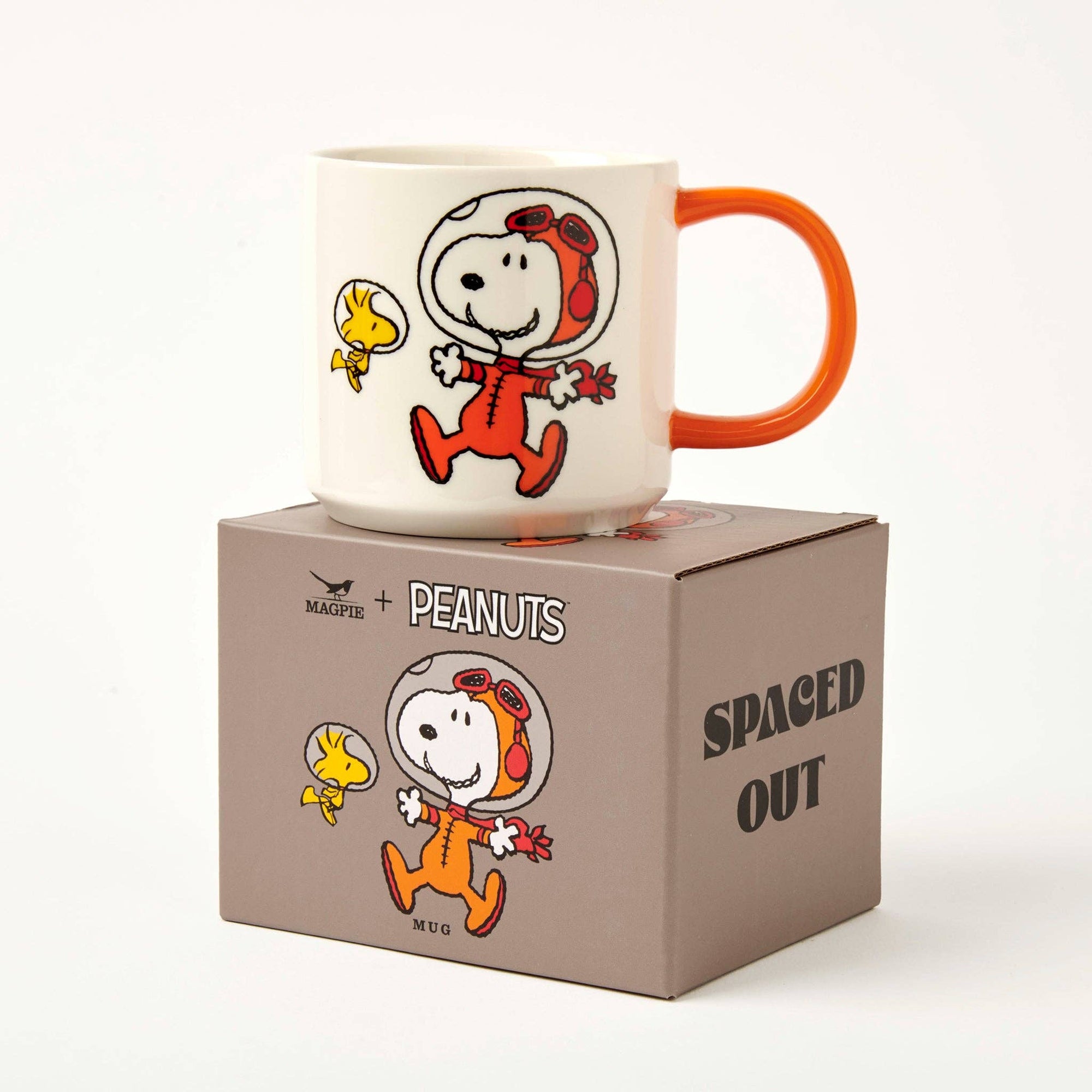 Peanuts Spaced Out mug, detail