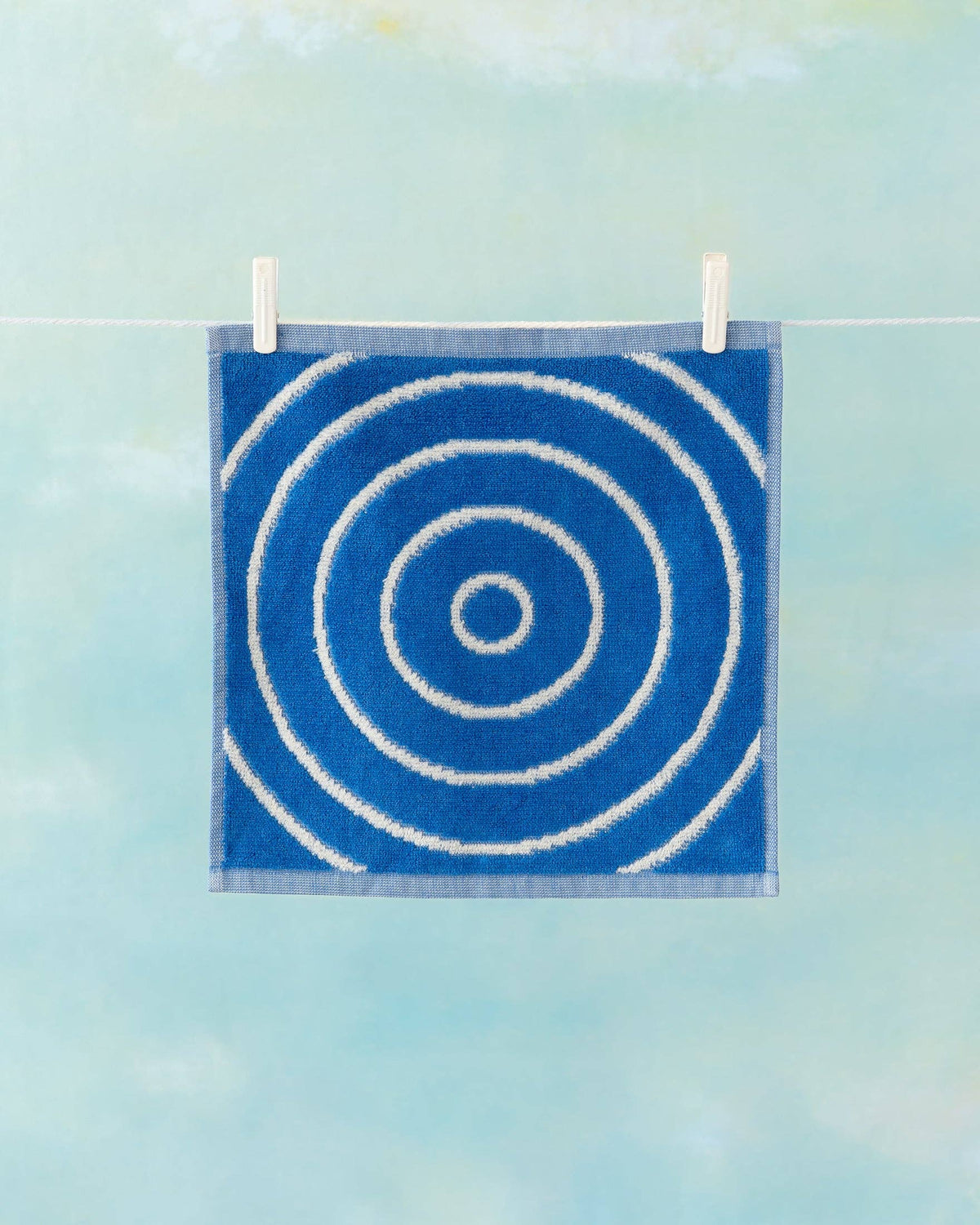 Teresa Face Towel Blue