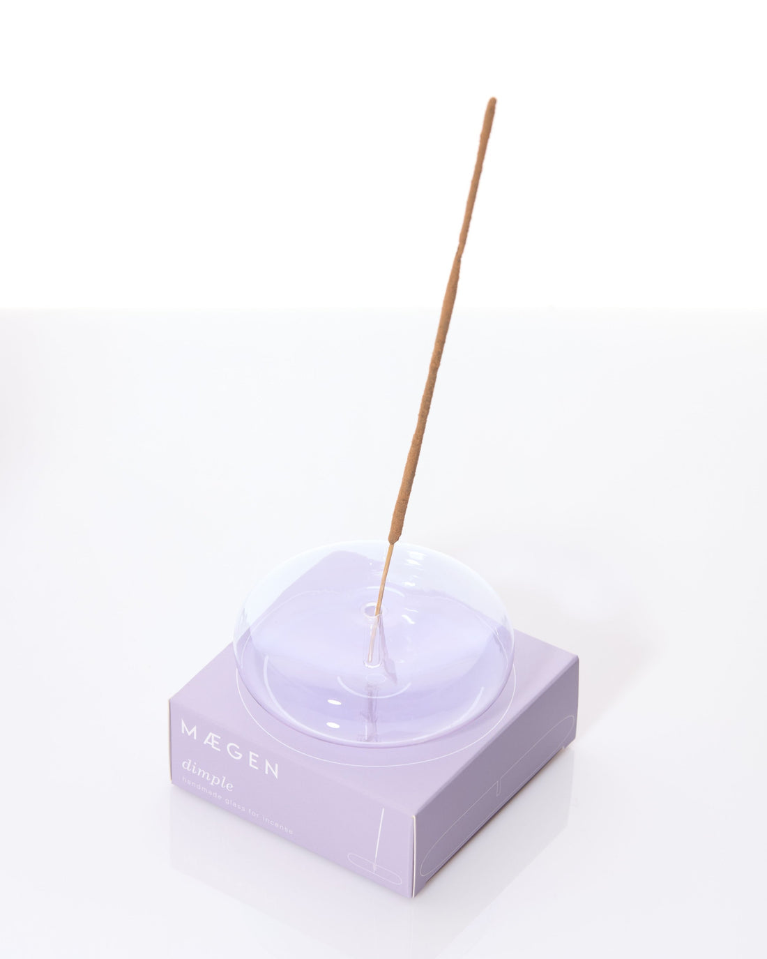 Maegen Dimple Incense Holder Yellow