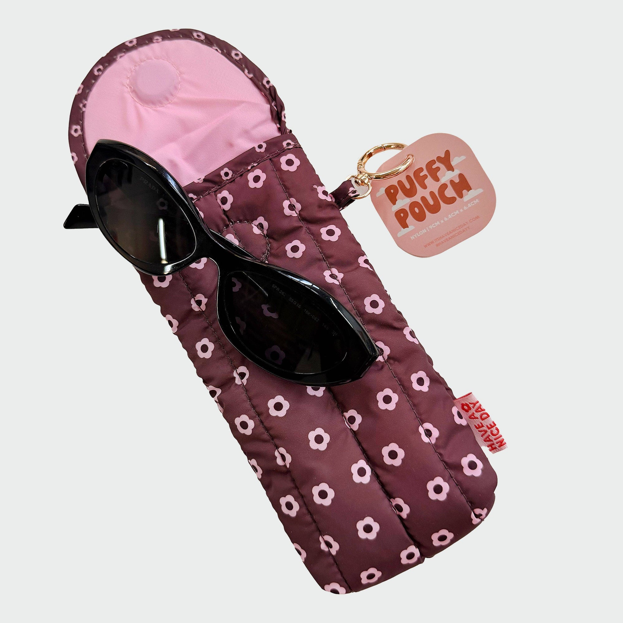 Willow Puffy Glasses Pouch