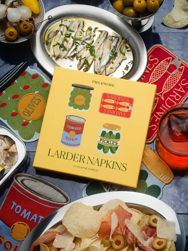 Larder Cocktail Napkins - Set of 4
