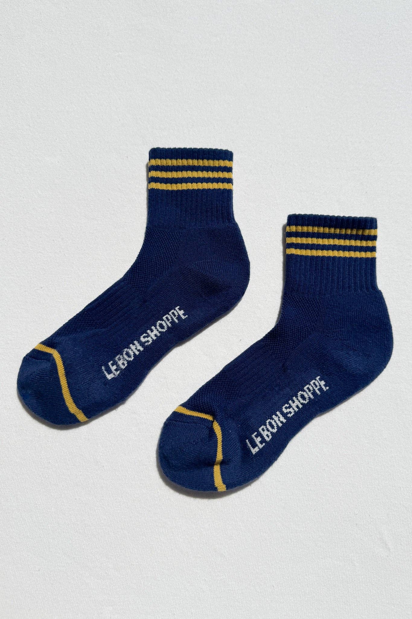 Le Bon Shoppe Girlfriend Socks - Navy