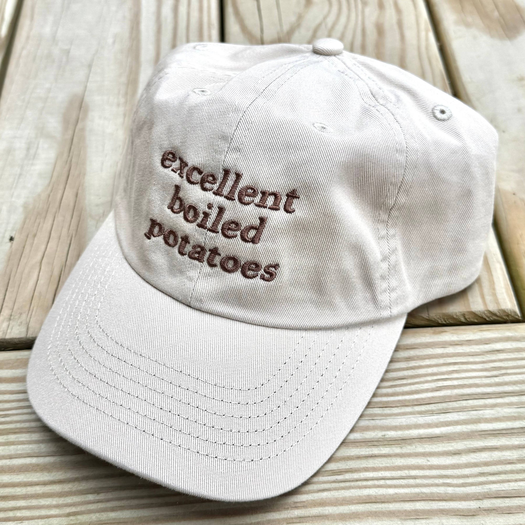 Excellent Boiled Potatoes  Baseball Cap