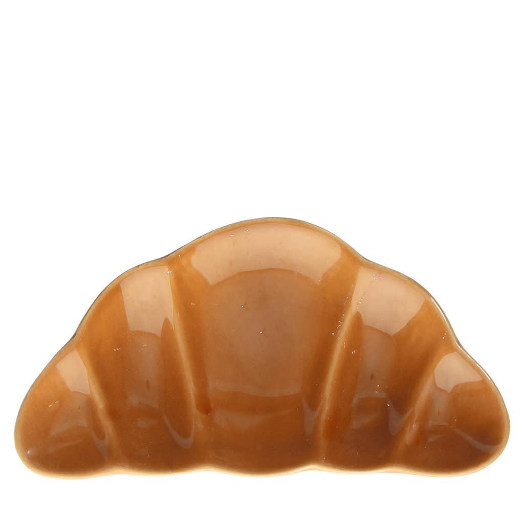 Ceramic trinket dish - Croissant