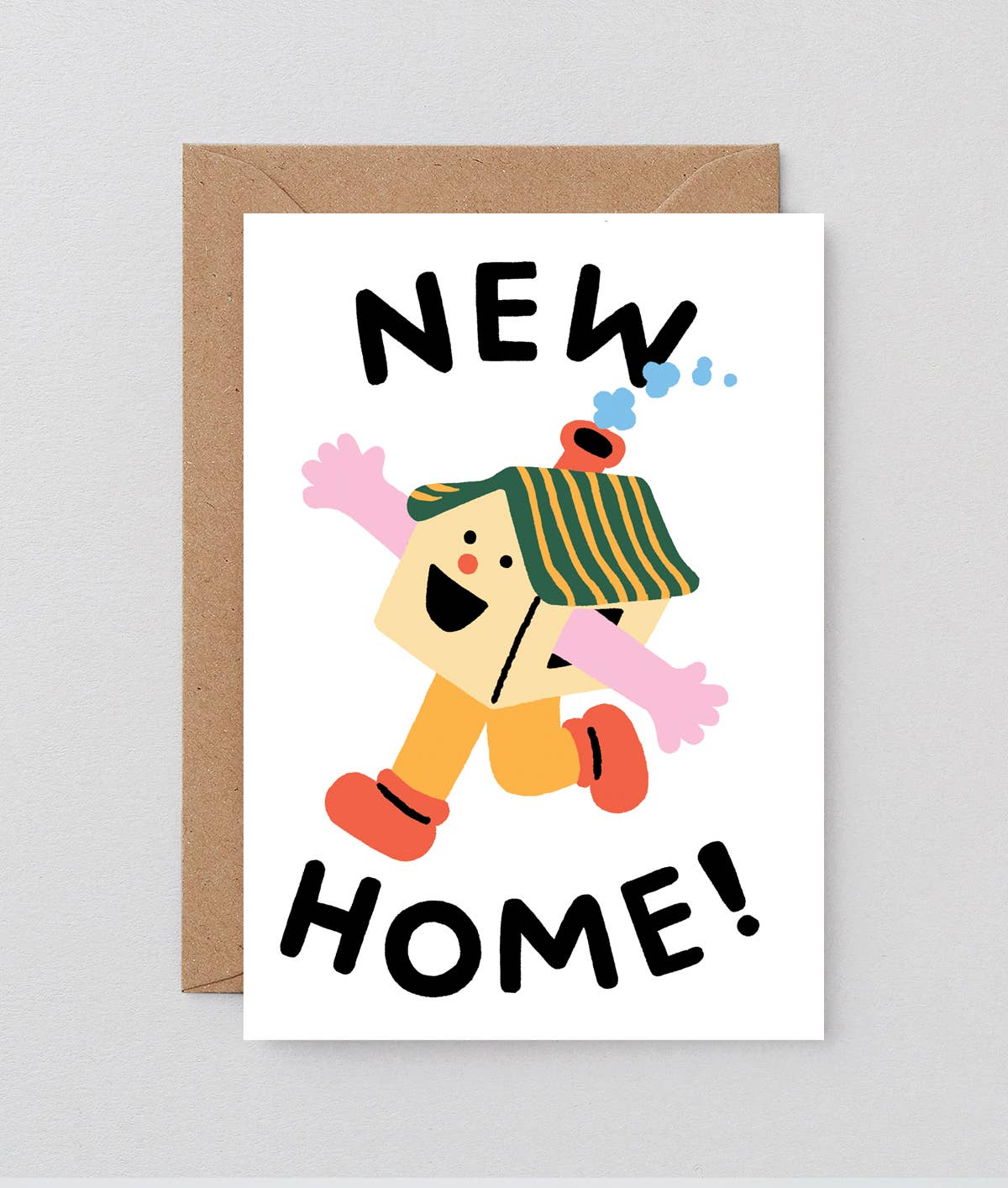 Happy House' New Home Greetings Card