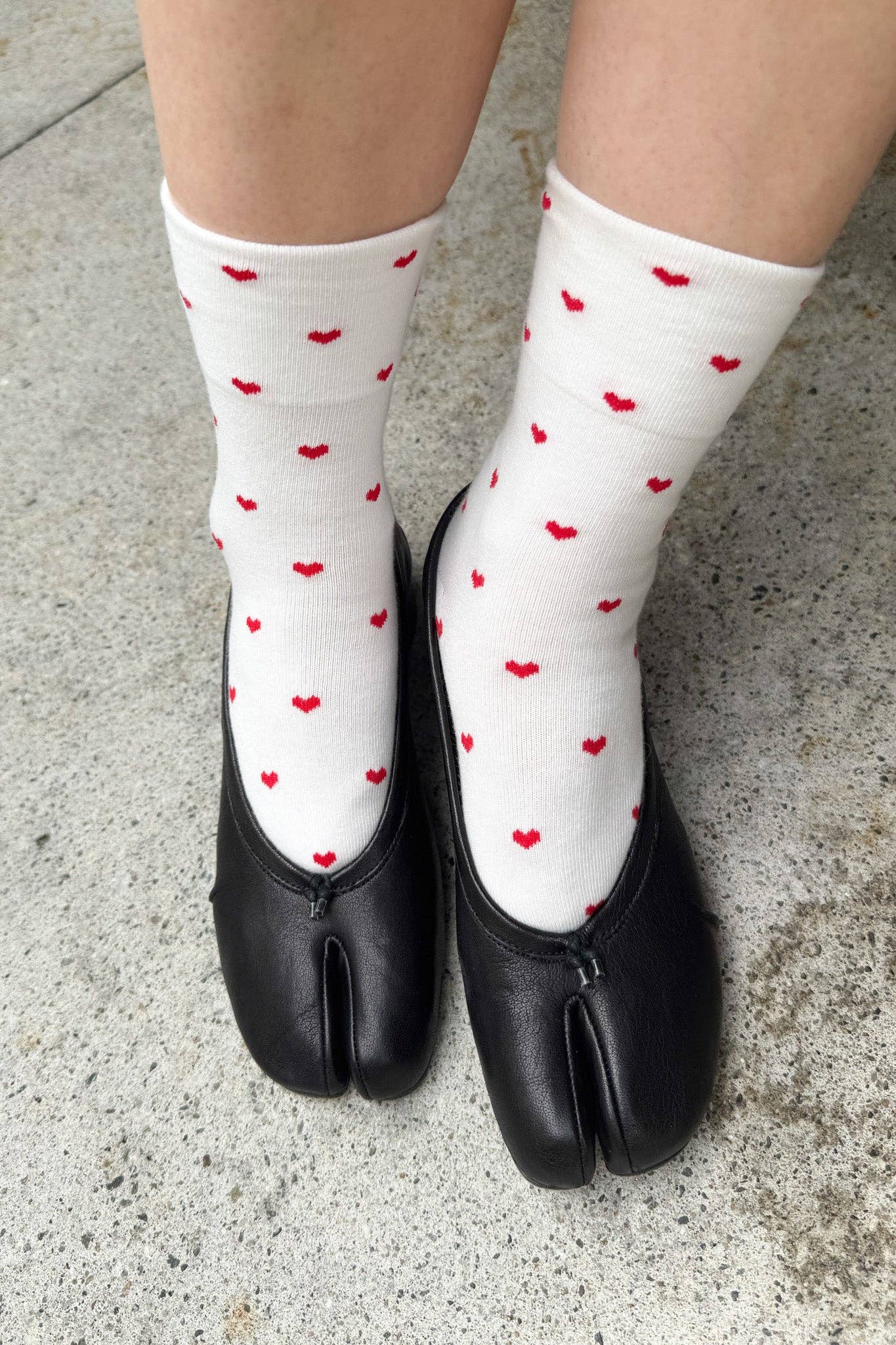 Patterned Sneaker Socks - POLKA DOT - BLUE/NAVY