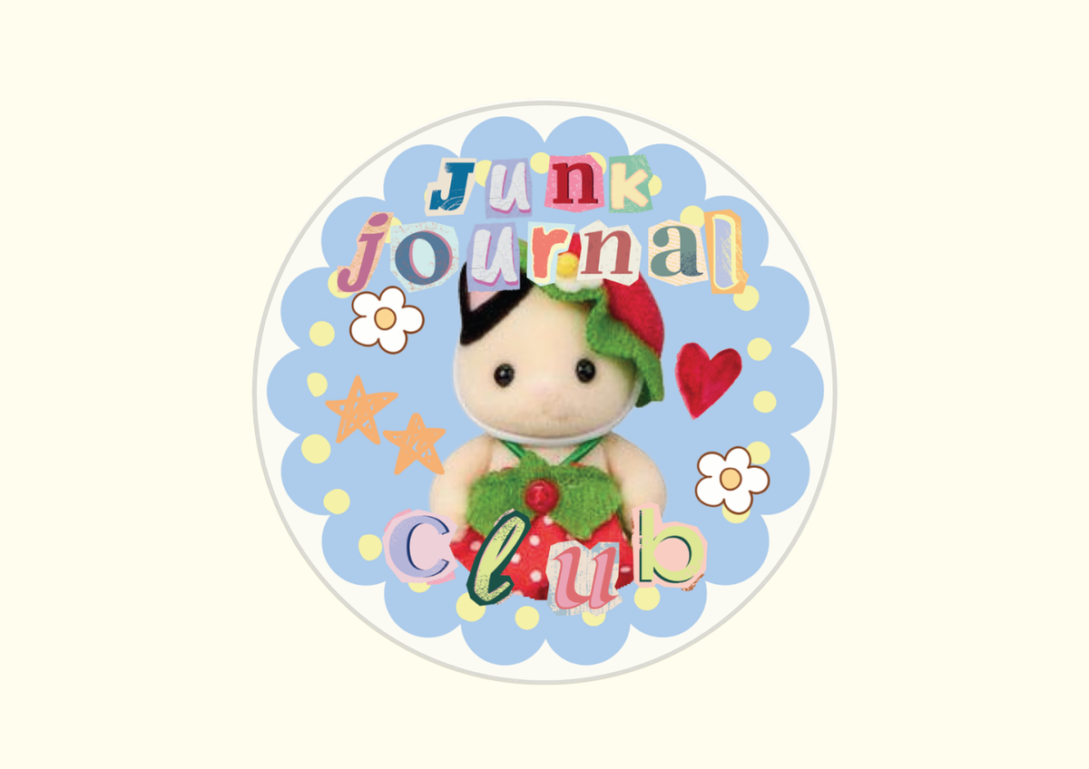 Junk Journal Club Sticker