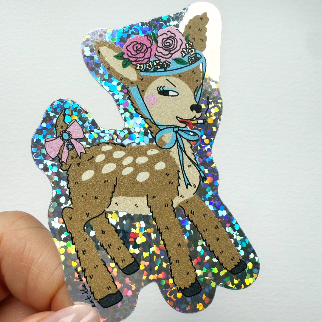 Little Deer Vinyl Sticker