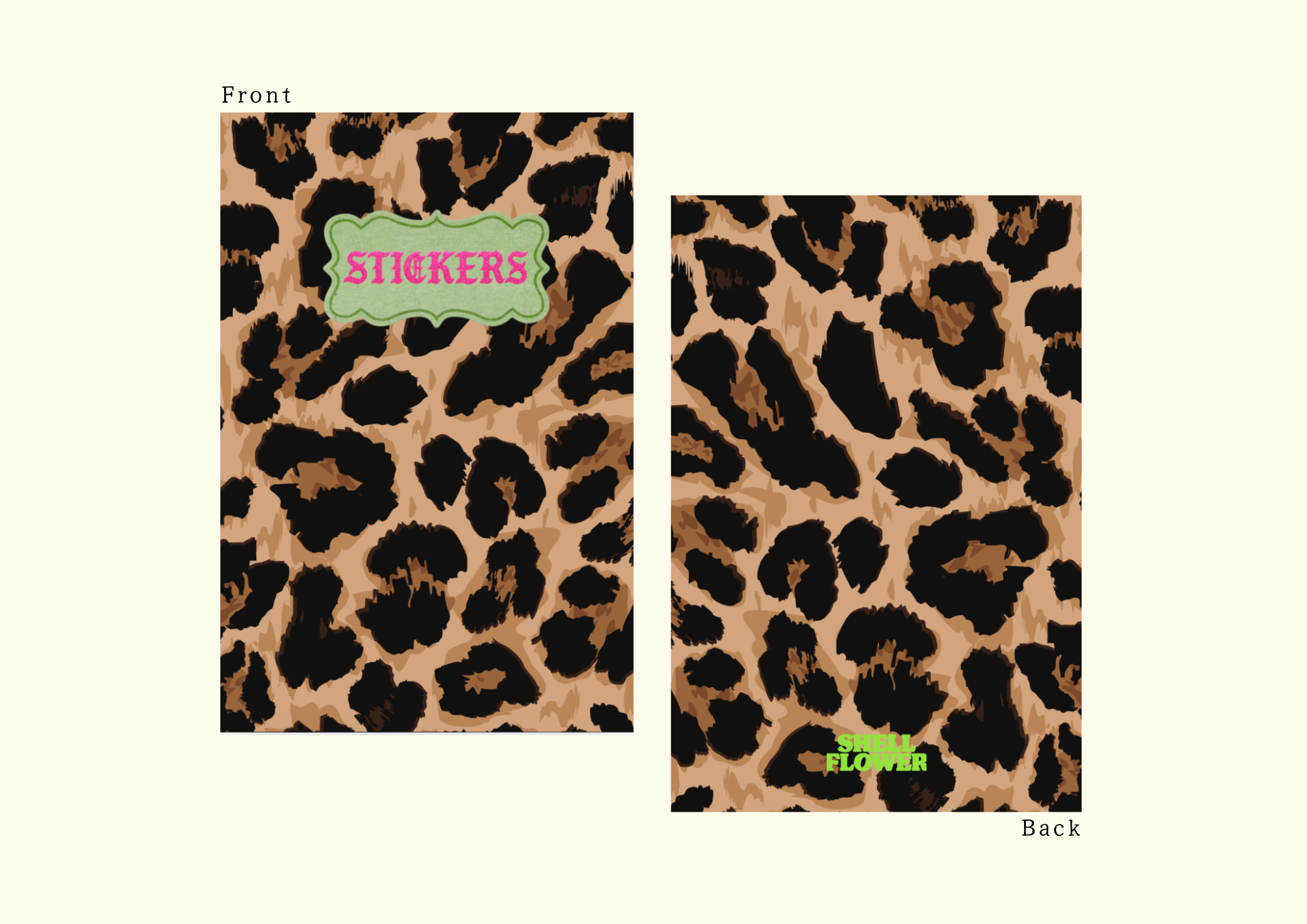 Leopard A6 Sticker Keeper