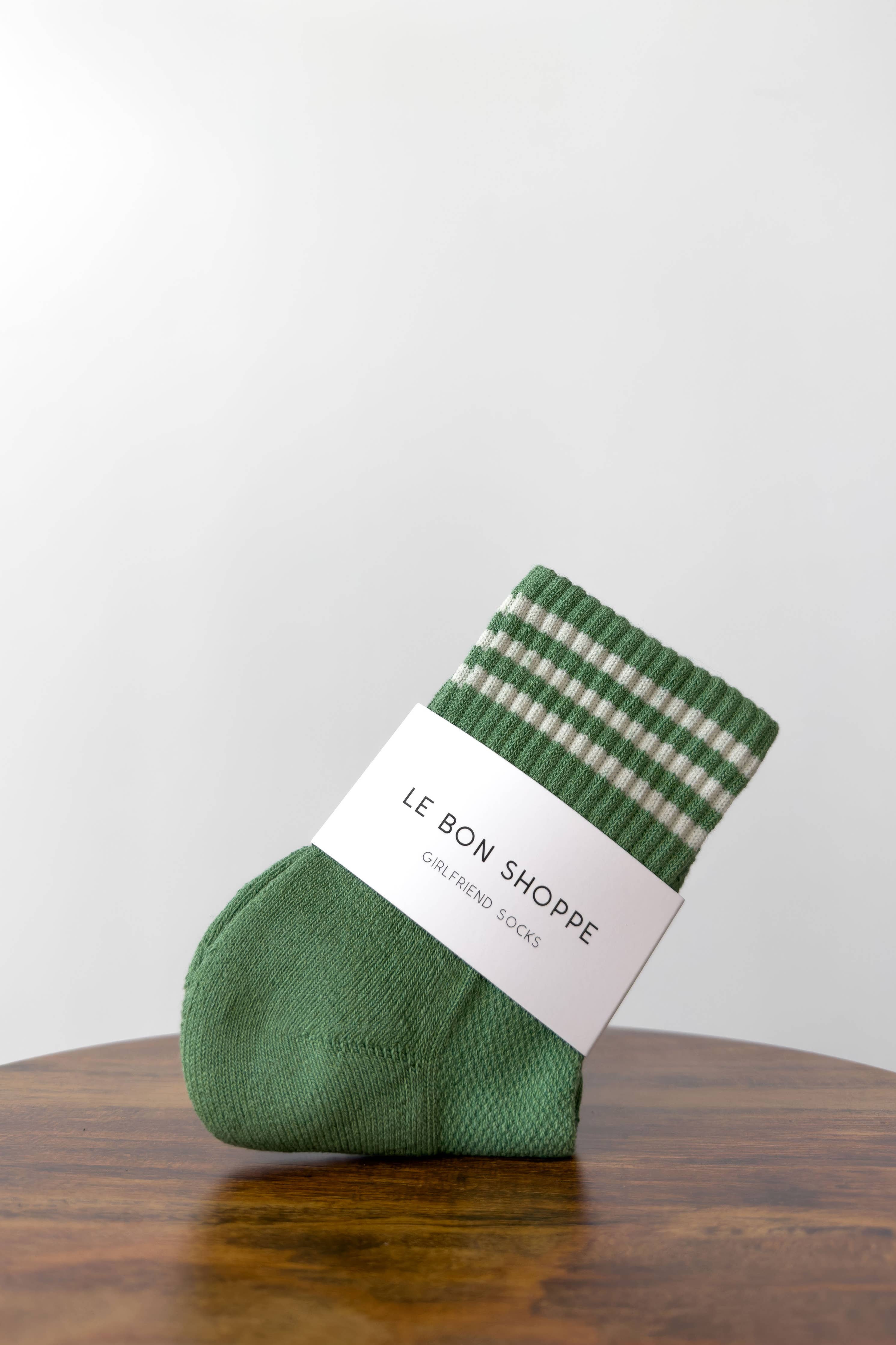 Le Bon Shoppe Girlfriend Socks: Mahogany