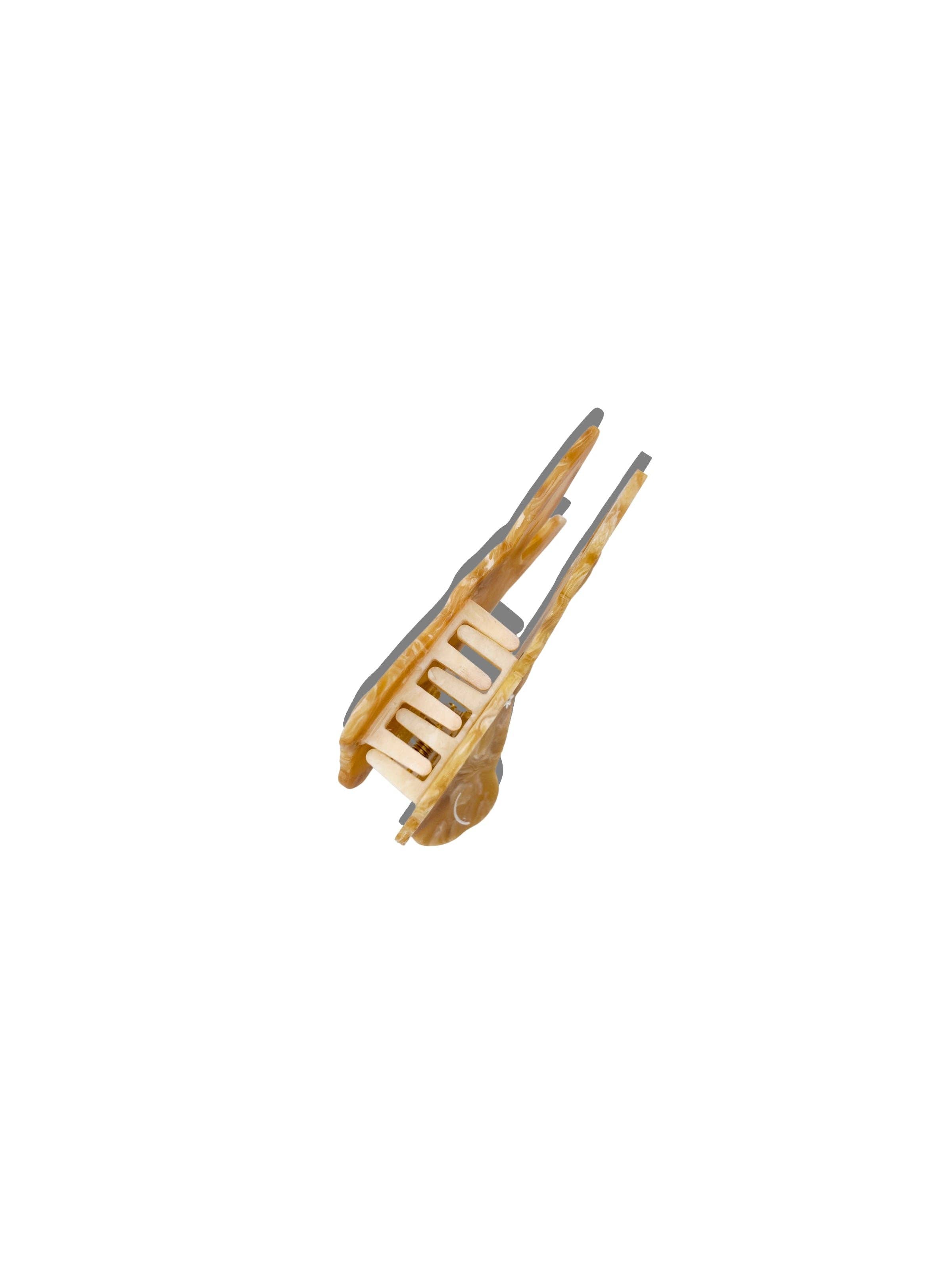 Hand-painted Hair Claw Clip | Bunny | Eco Friendly