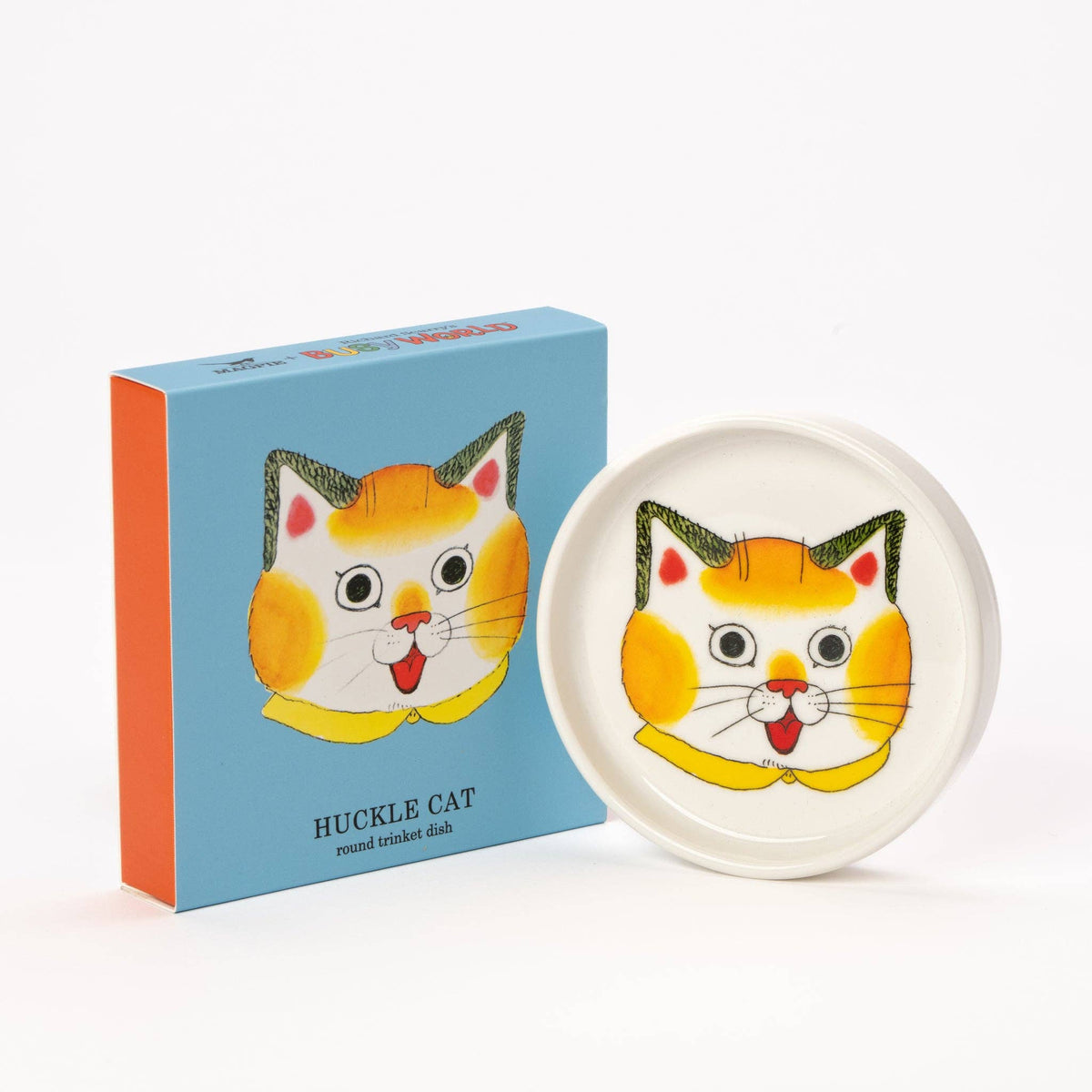 Magpie x Richard Scarry Huckle Face Round Trinket Dish