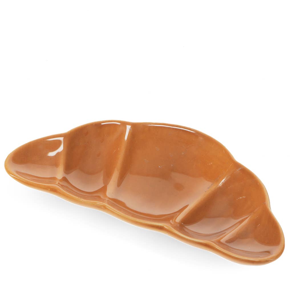 Ceramic trinket dish - Croissant