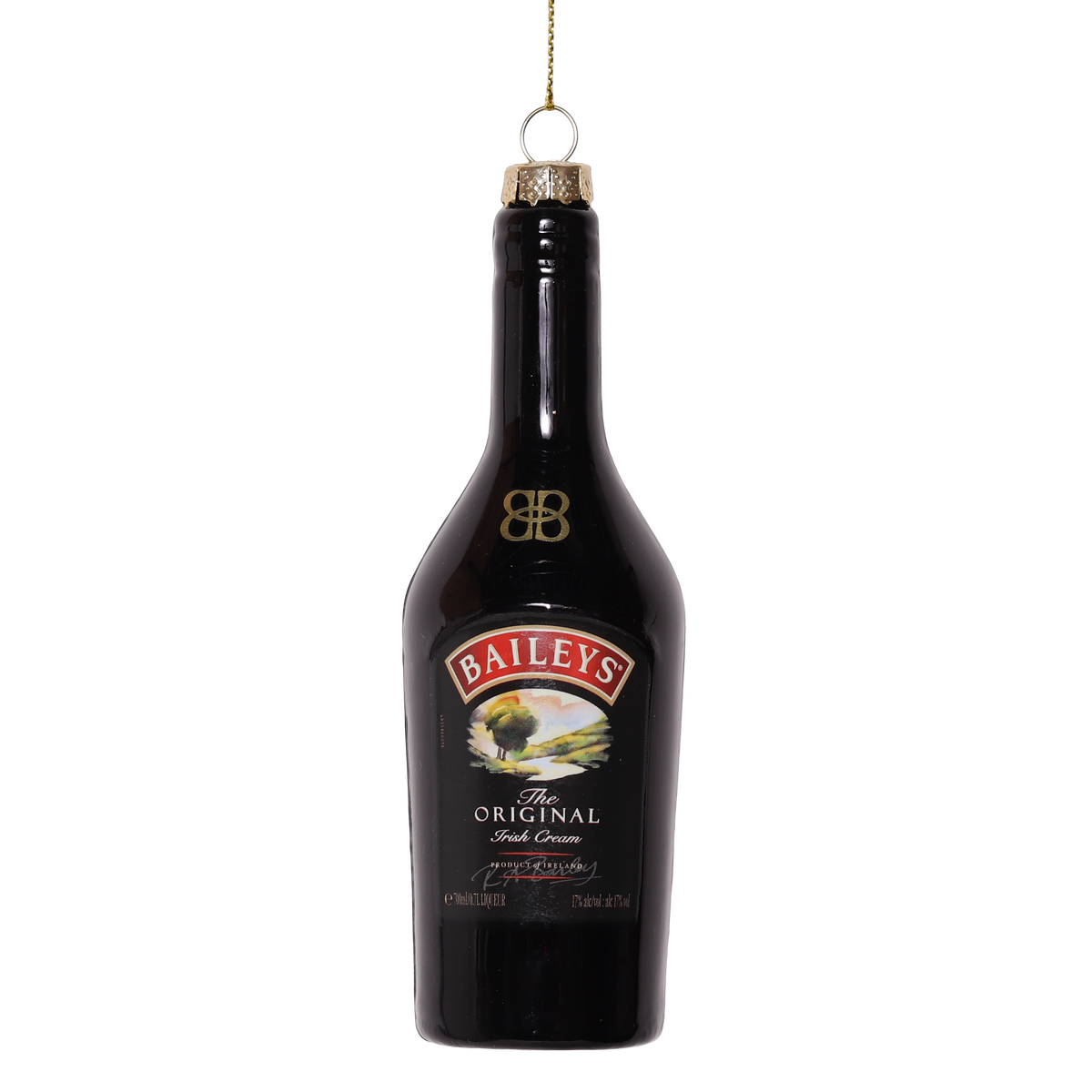 Baileys Glass Decoration, 12 cm