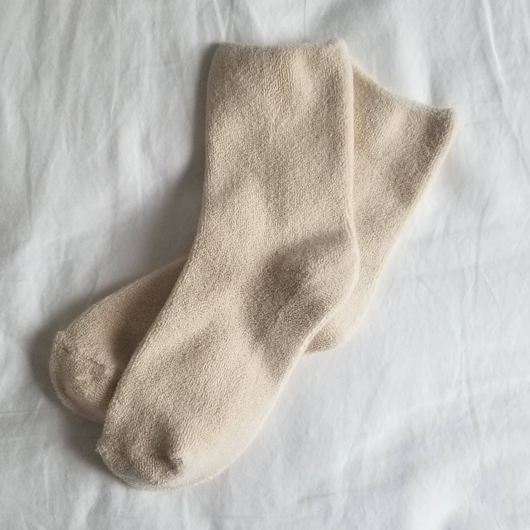 Le Bon Shoppe Cloud Socks: Classic White