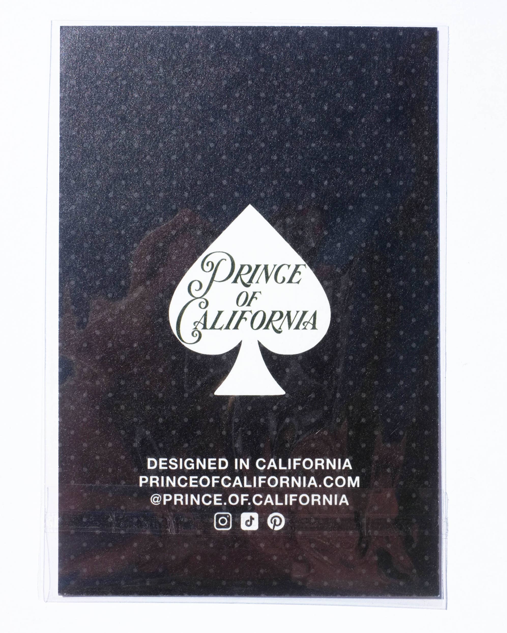 Prince of California Lucky Stars Transparent Sticker Sheet
