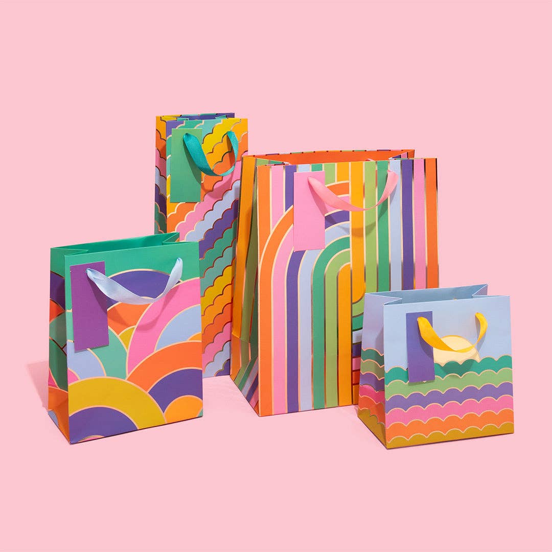 Rainbow Arcs Medium Gift Bag (12079)