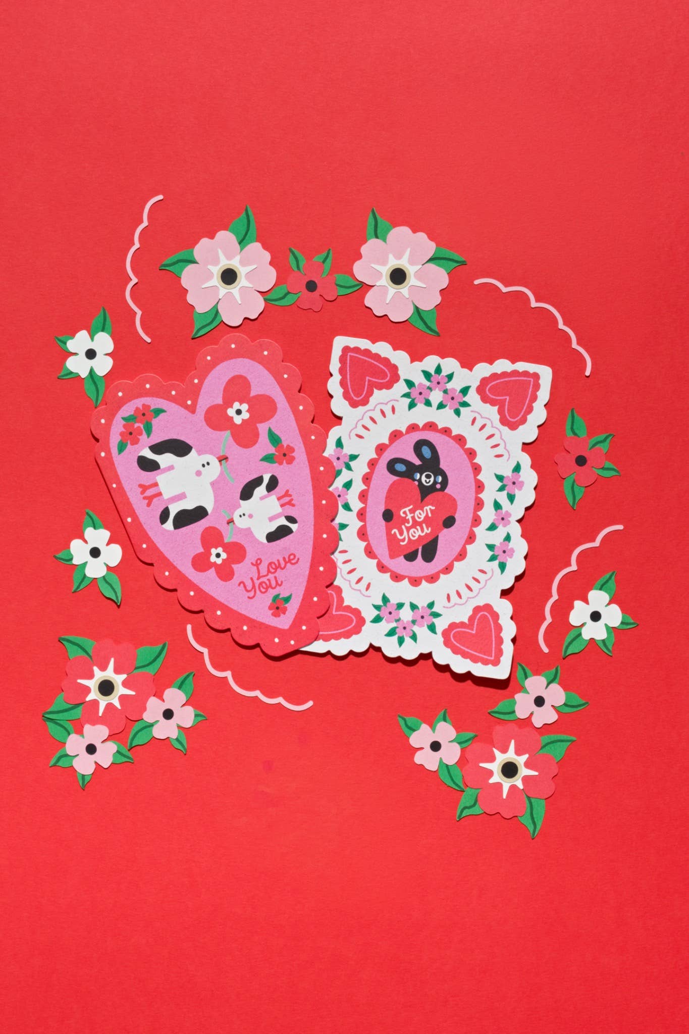 Heart Shaped Happy Birthday Card | Die Cut Greeting Cards