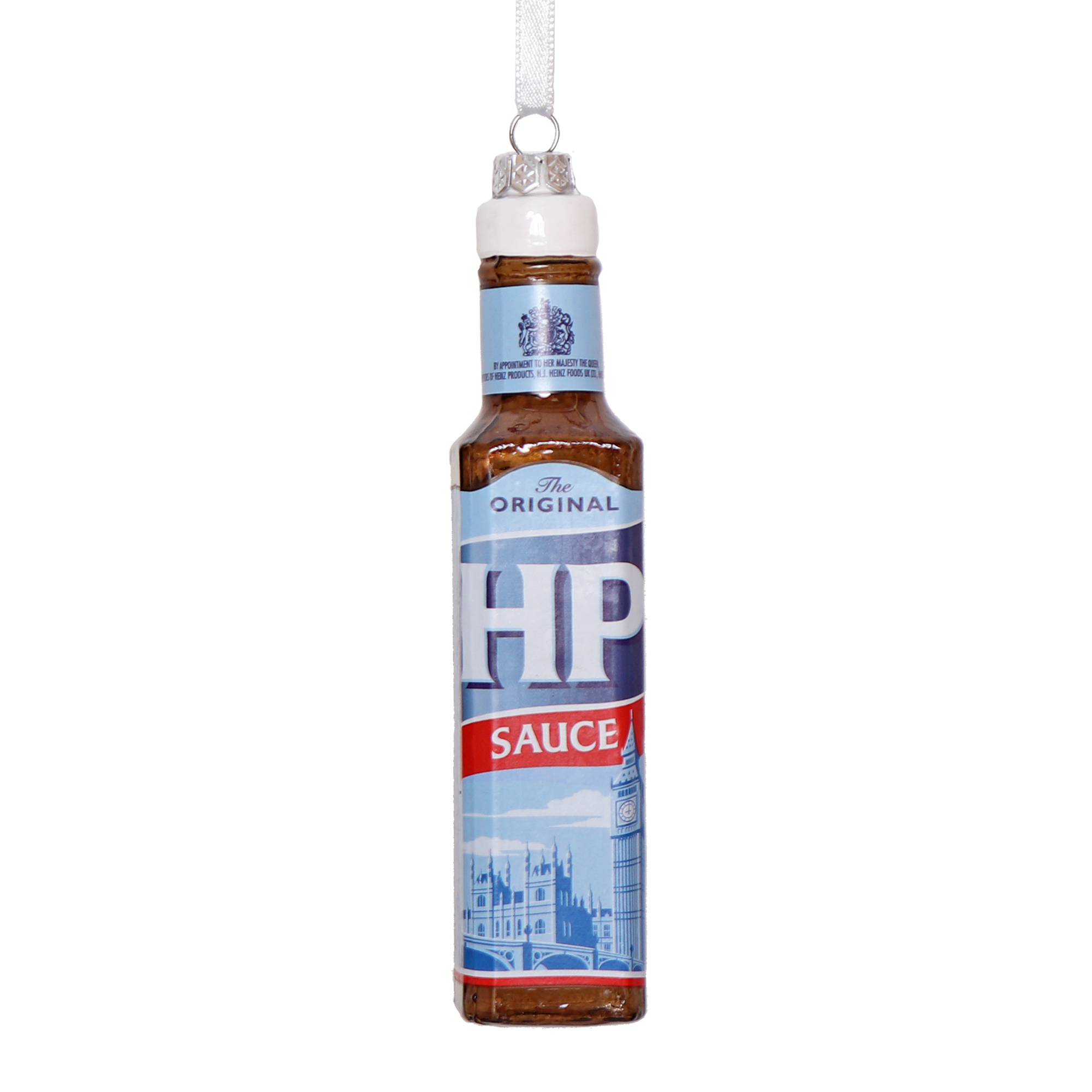 HP Sauce GlassChristmas Bauble
