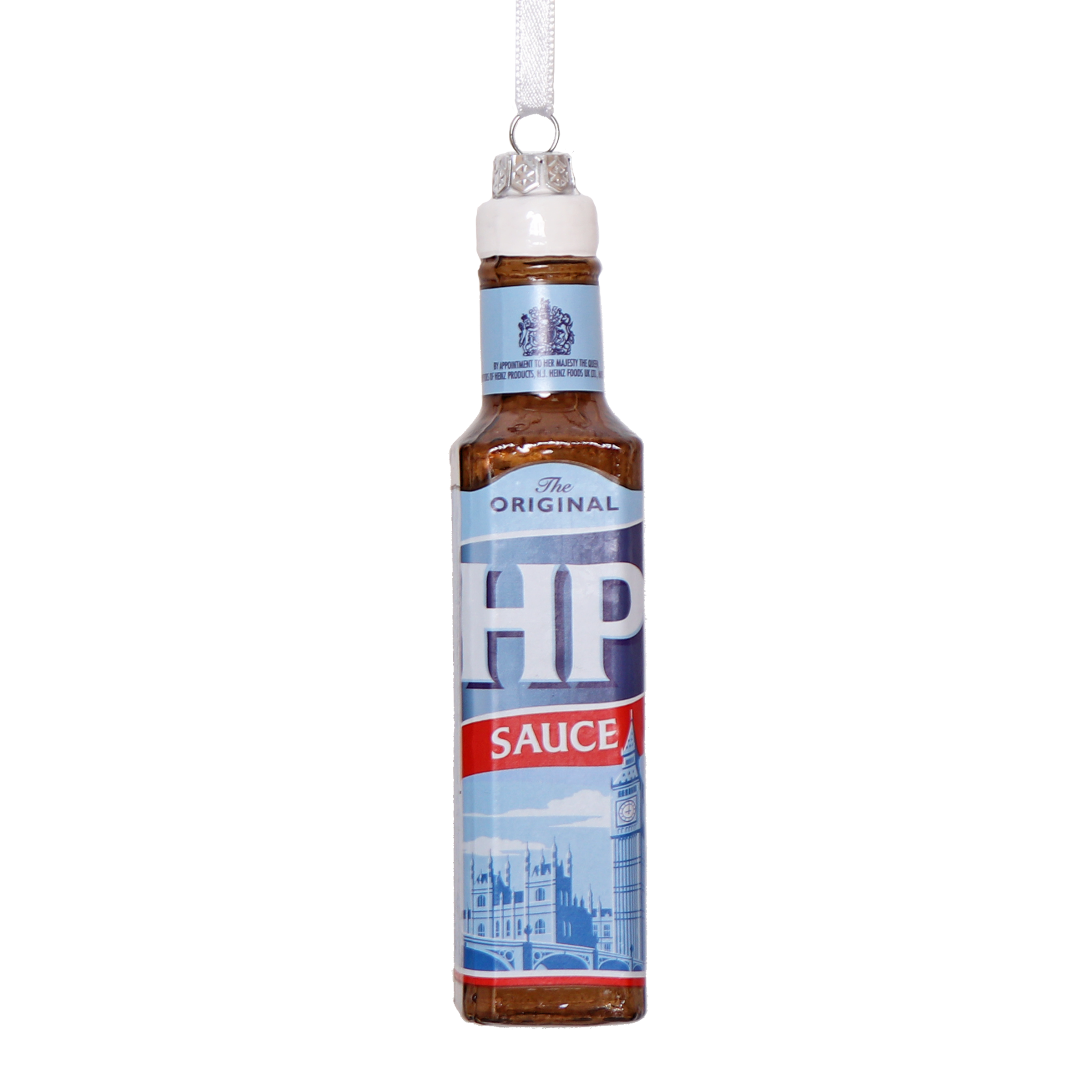 HP Sauce GlassChristmas Bauble