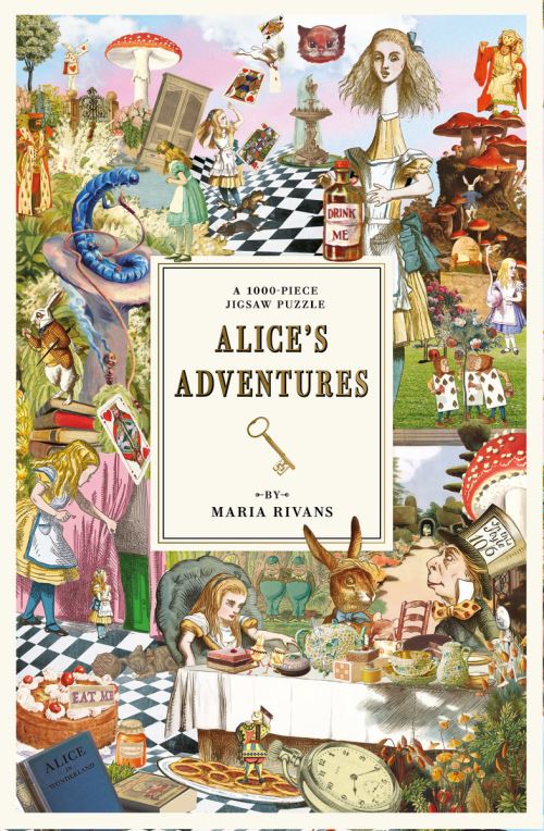 Alice's Adventures 1000-piece jigsaw puzzle box