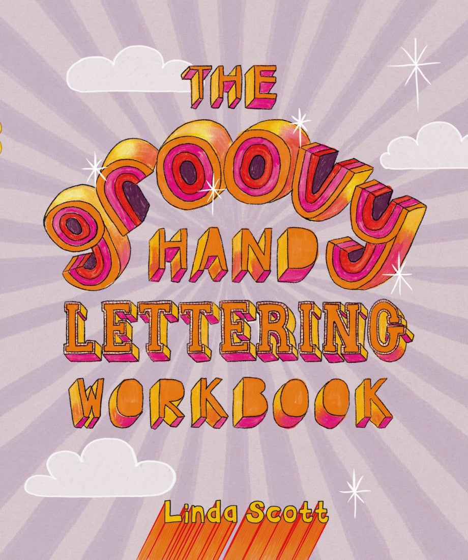 The Groovy Hand Lettering Workbook cover