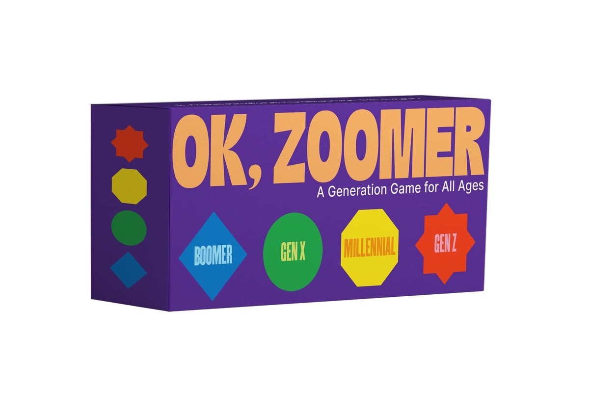 OK, Zoomer trivia game box