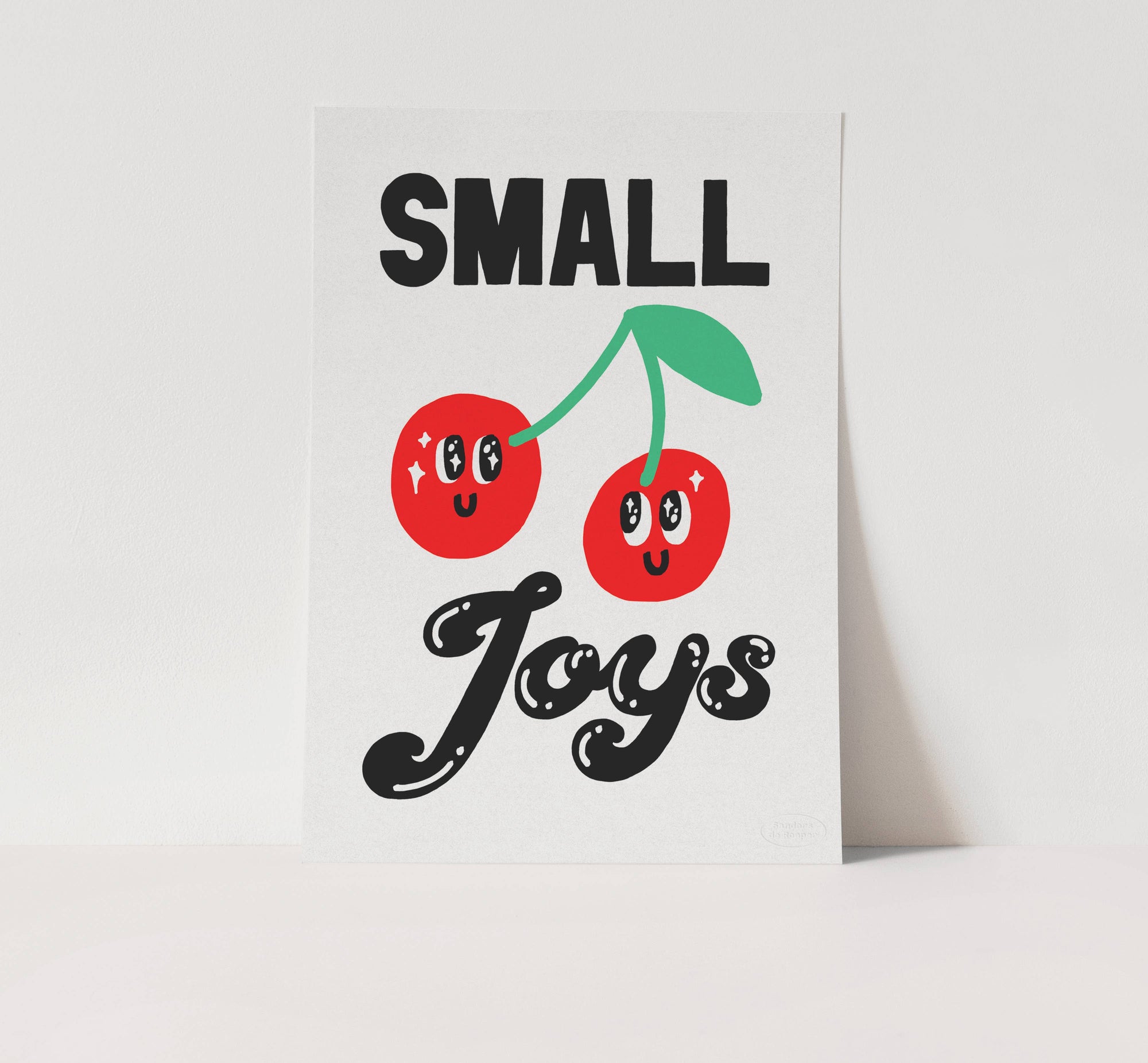 Small Joys Print A4