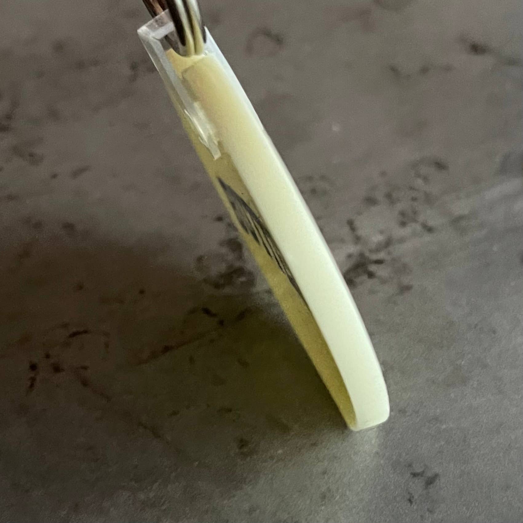 Butter heart Keychain keyring bakery restaurant giftshop 
