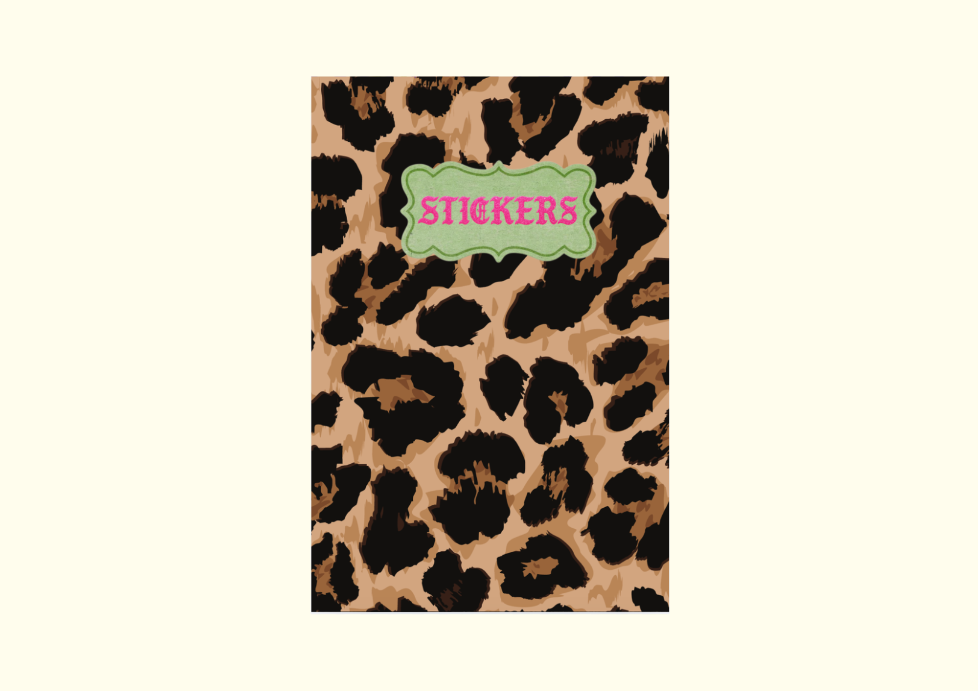 Leopard A6 Sticker Keeper