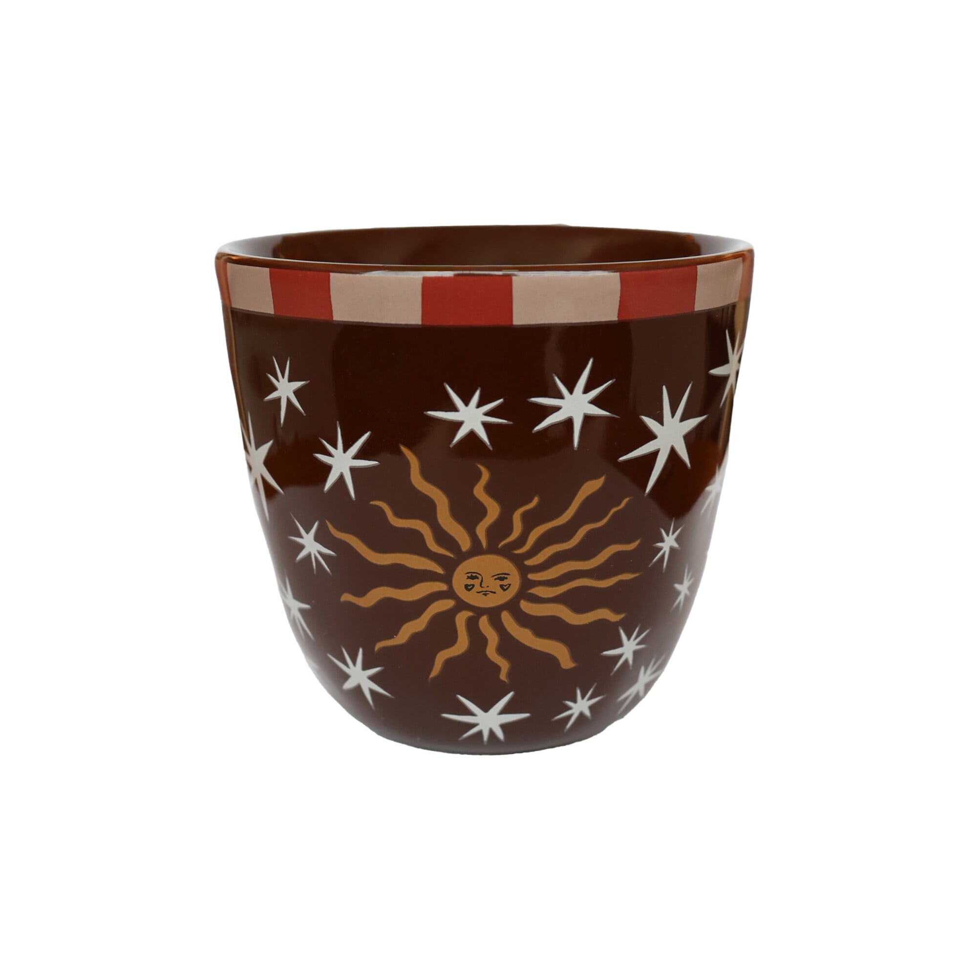 Cup Brown with Sun and Stars | All The Luck In The World