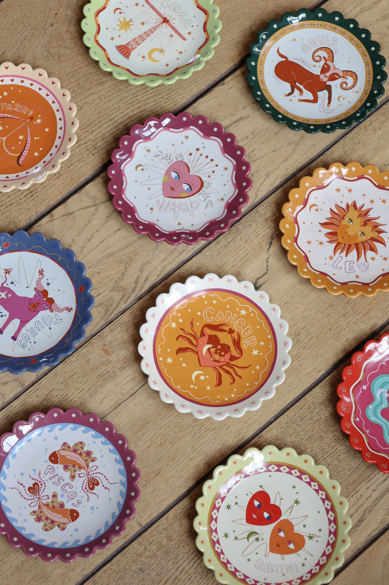 Zodiac Sign Plate - Sagittarius | All The Luck In The World