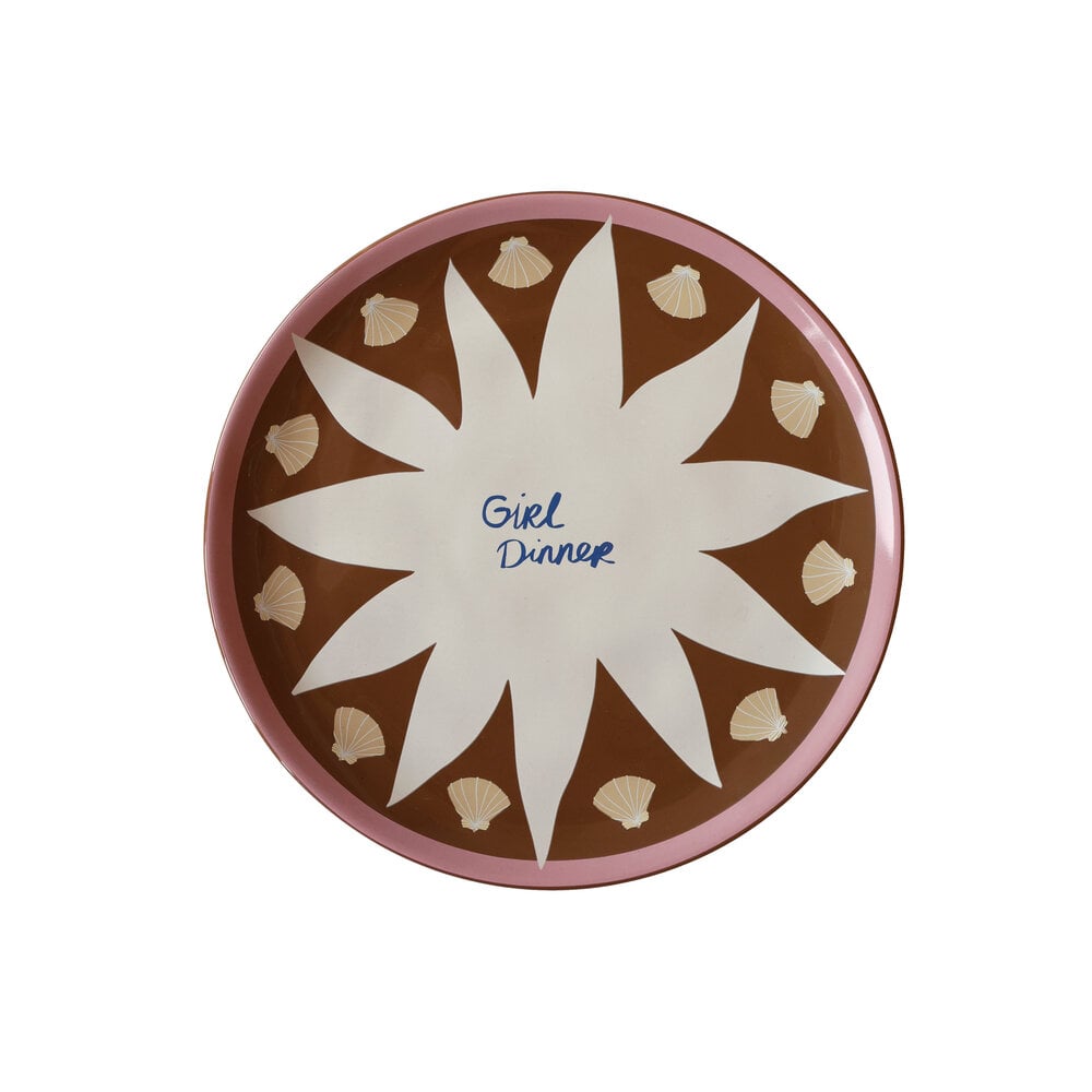 Girl Dinner Plate | All The Luck In The World