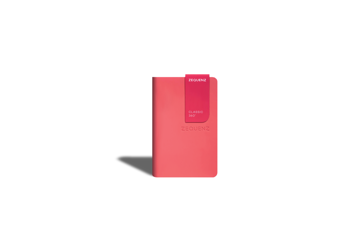 Zequenz Color A7 Journal - Coral