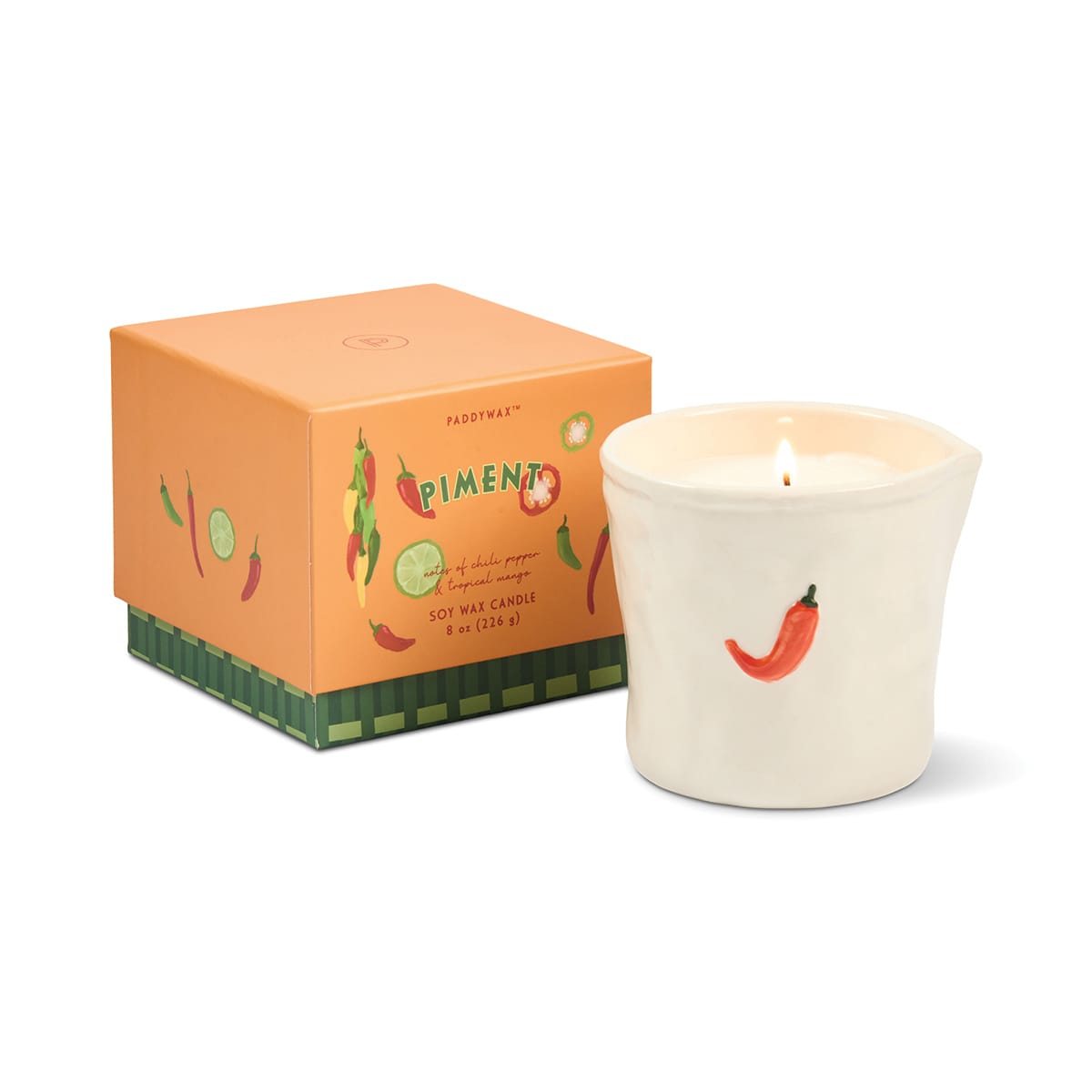 Paddywax Bistro Ceramic Candle - Piment