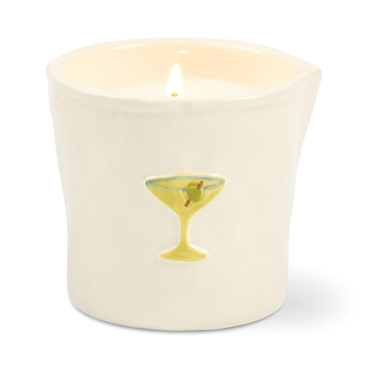 Paddywax Bistro Ceramic Candle - Martini
