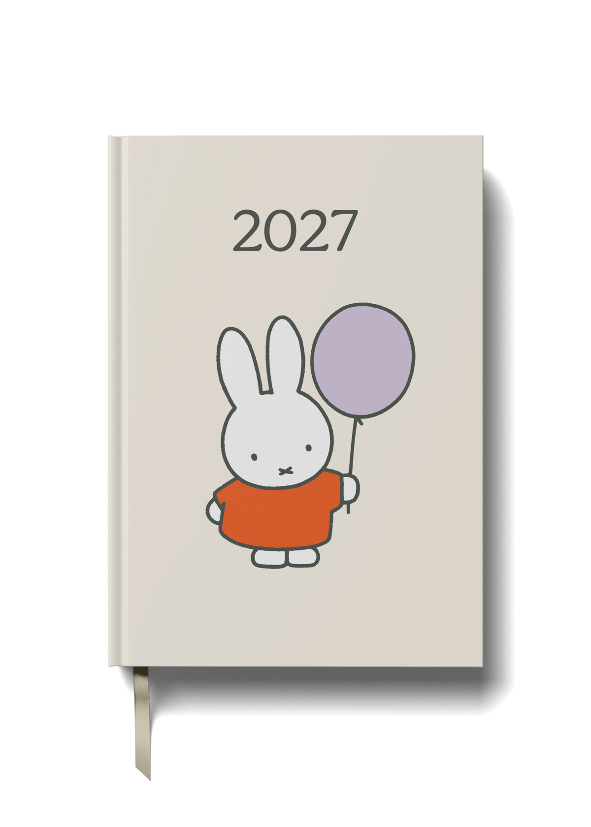 Miffy 2027 A5 diary in My Balloon design