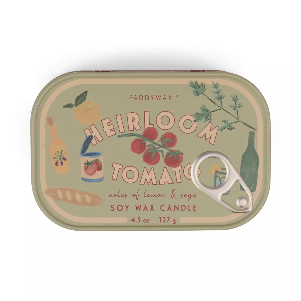 Heirloom Tomato Tin Candle