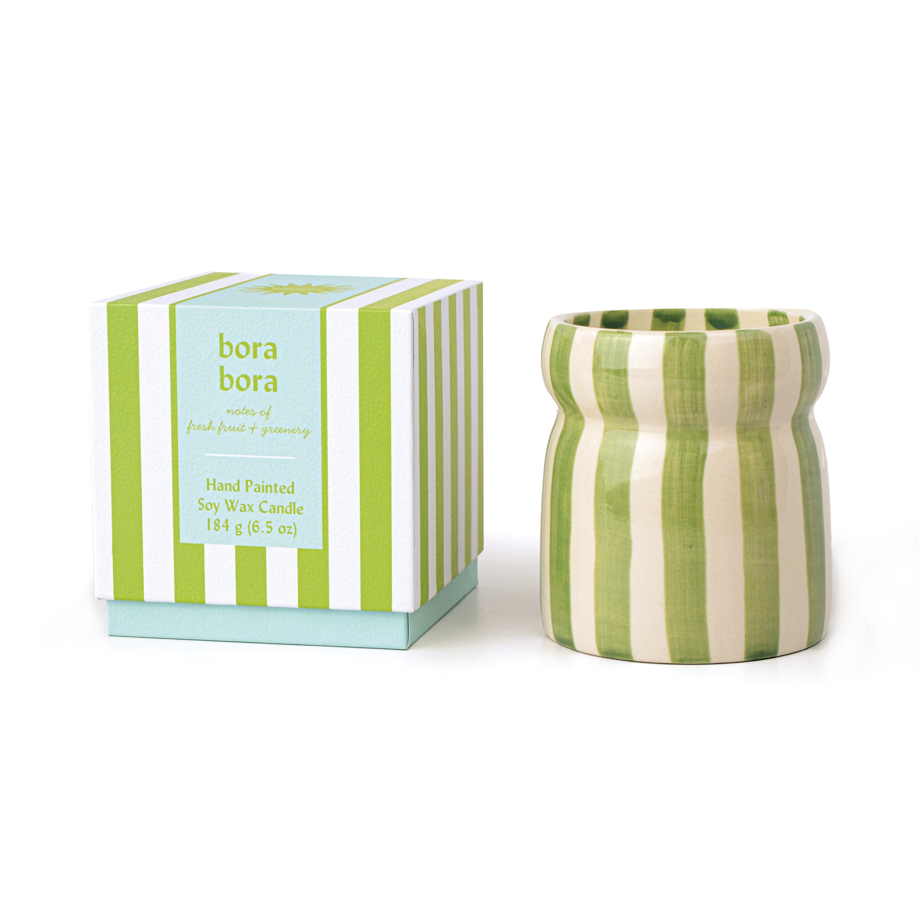 Cabana Sage Ceramic Candle Bora Bora