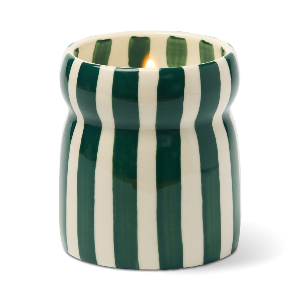 Paddywax Cabana Green Ceramic Candle - Isla Fresca