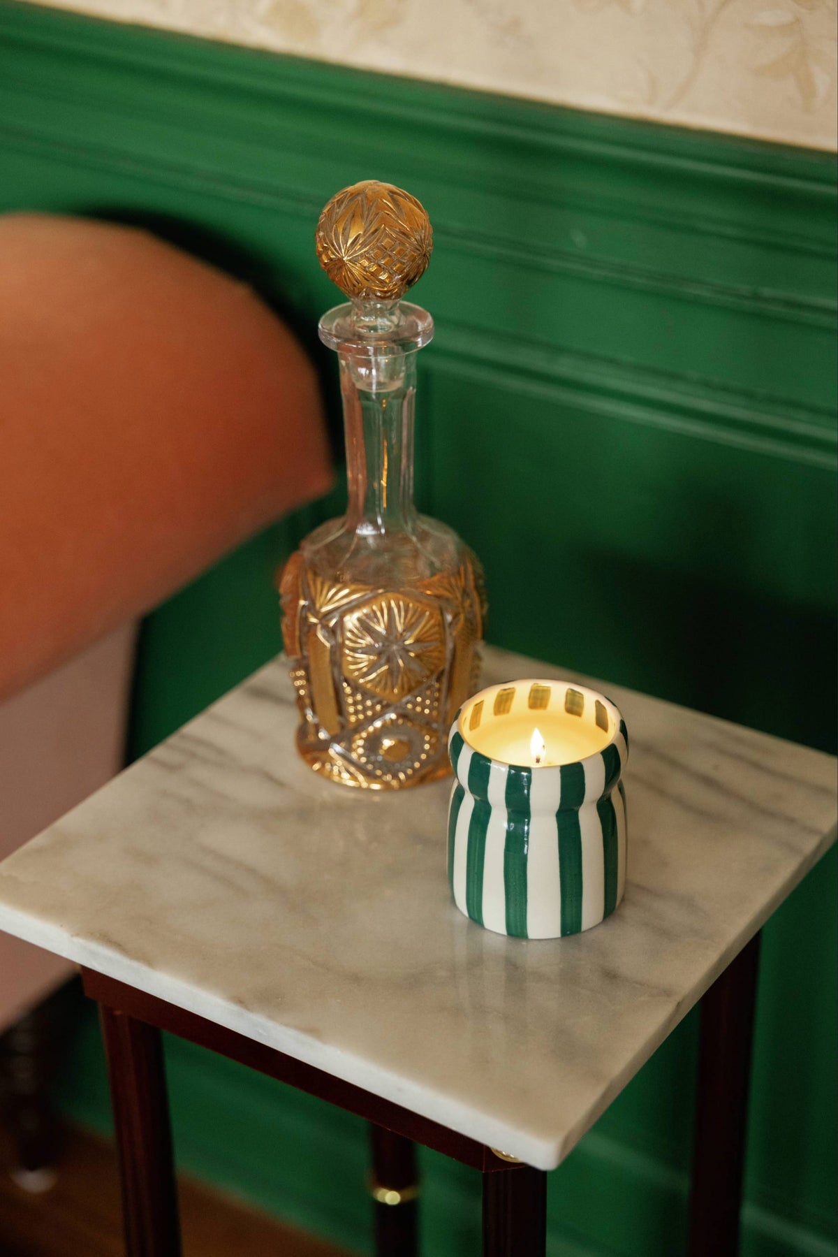 Paddywax Cabana Green Ceramic Candle - Isla Fresca