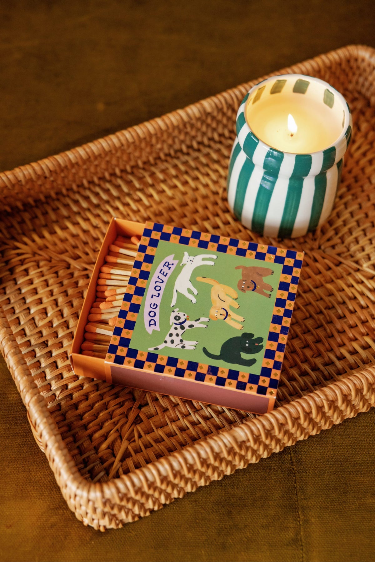 Paddywax Cabana Green Ceramic Candle - Isla Fresca