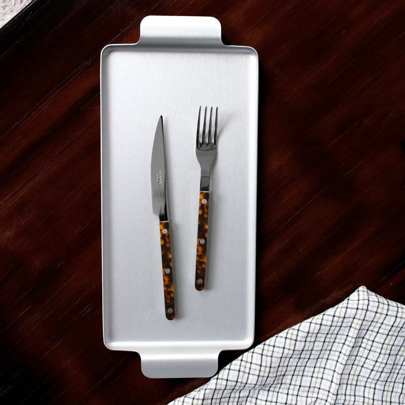 Sabre Paris Bistrot tortoiseshell cutlery detail