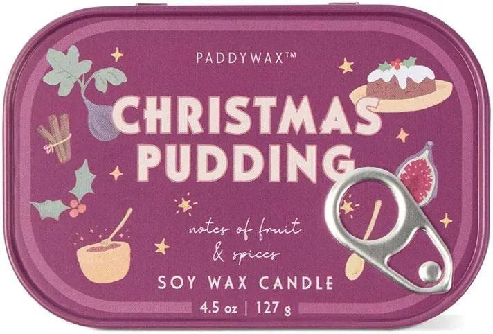 Bistro Tinned Candle - Christmas Pudding