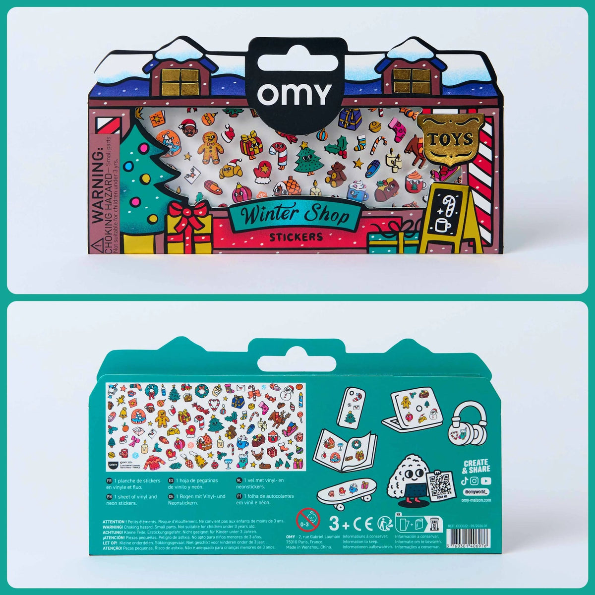 Fabulous Stickers Boutique Christmas by OMY