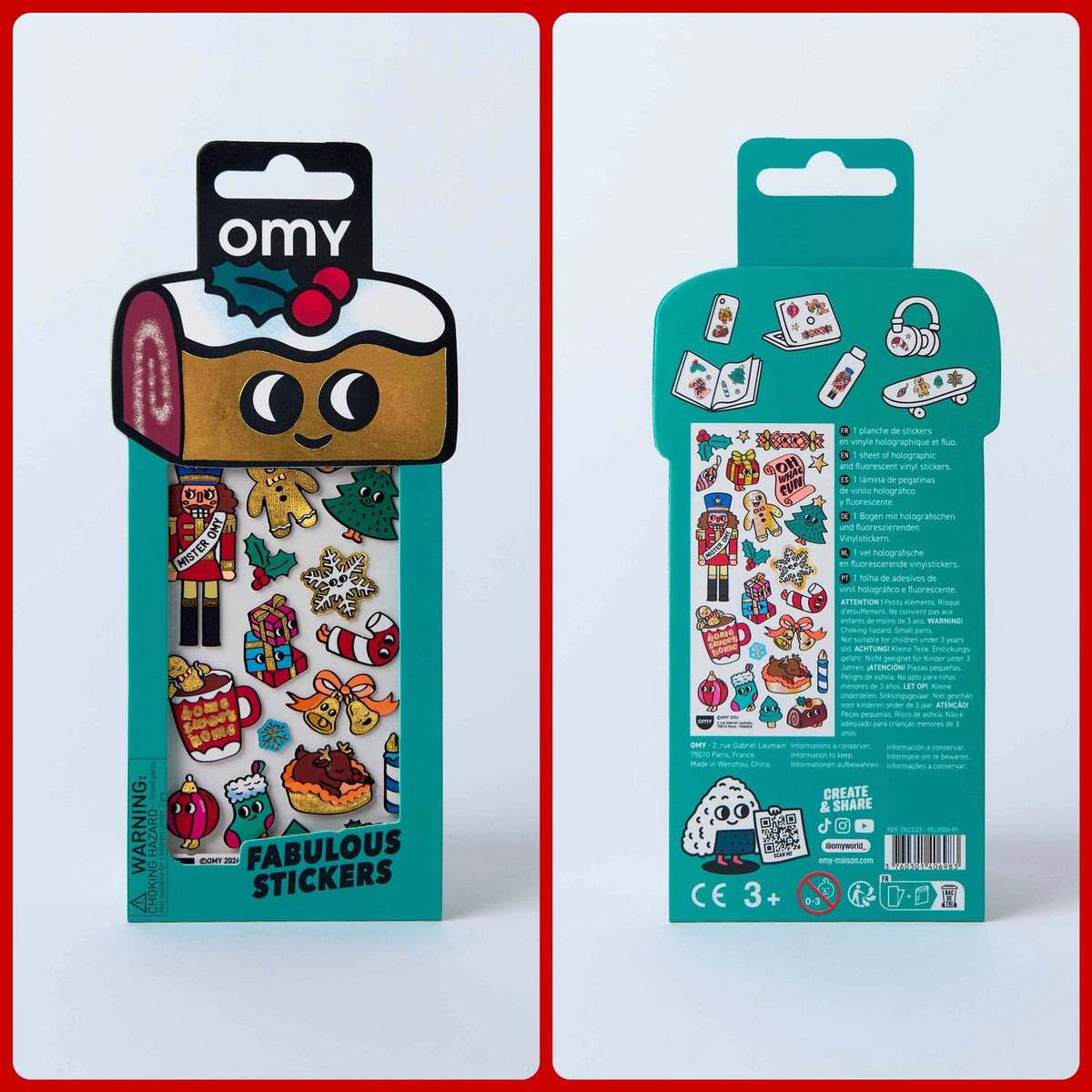 Fabulous Stickers Iconic Christmas by OMY